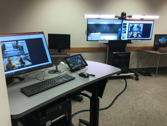 Self-serve recording facility at IU East