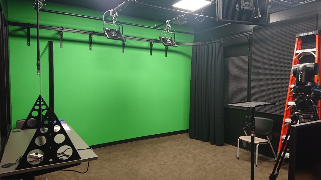Media studio at IU Southeast
